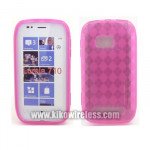 Wholesale Gel Case  for Nokia Lumia 710(Pink)